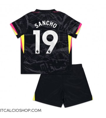 Chelsea Jadon Sancho #19 Terza Maglia Bambino 2024-25 Manica Corta (+ Pantaloni corti)